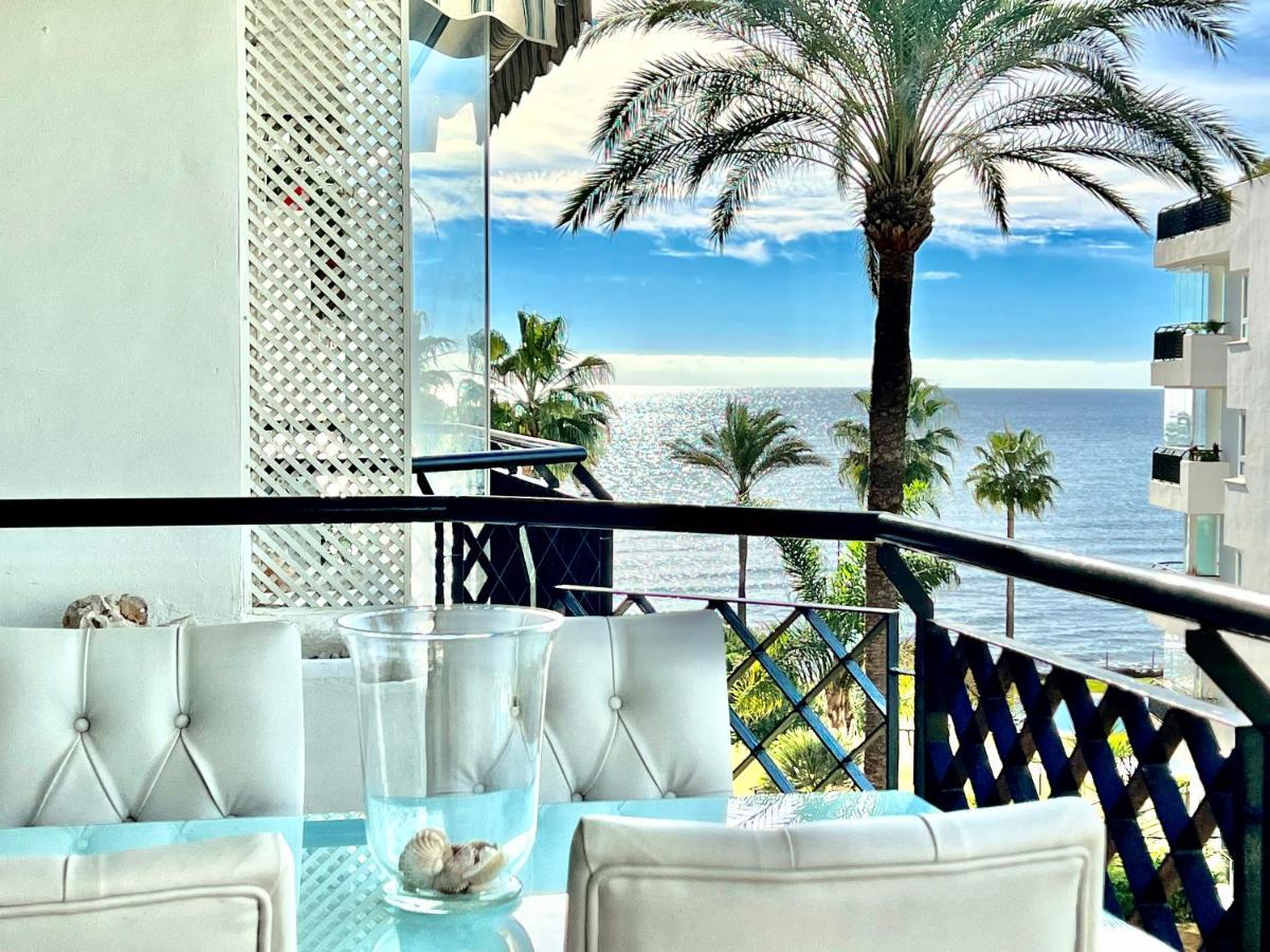 Mi Capricho Beachfront- 3-7 Apartment With Sea Views Sitio de Calahonda エクステリア 写真